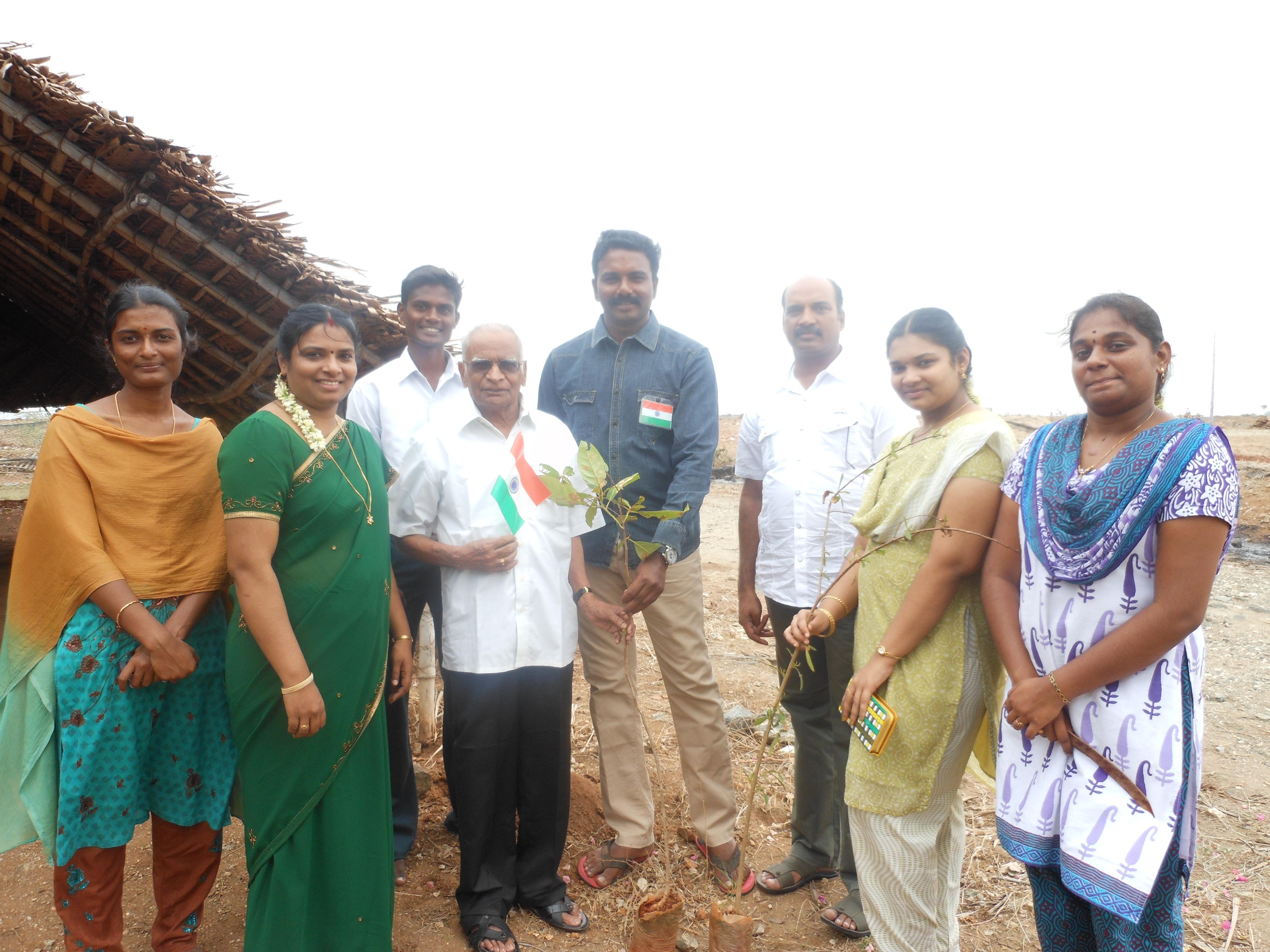 Independence Day Celebration with the students of Gowri’s English Academy