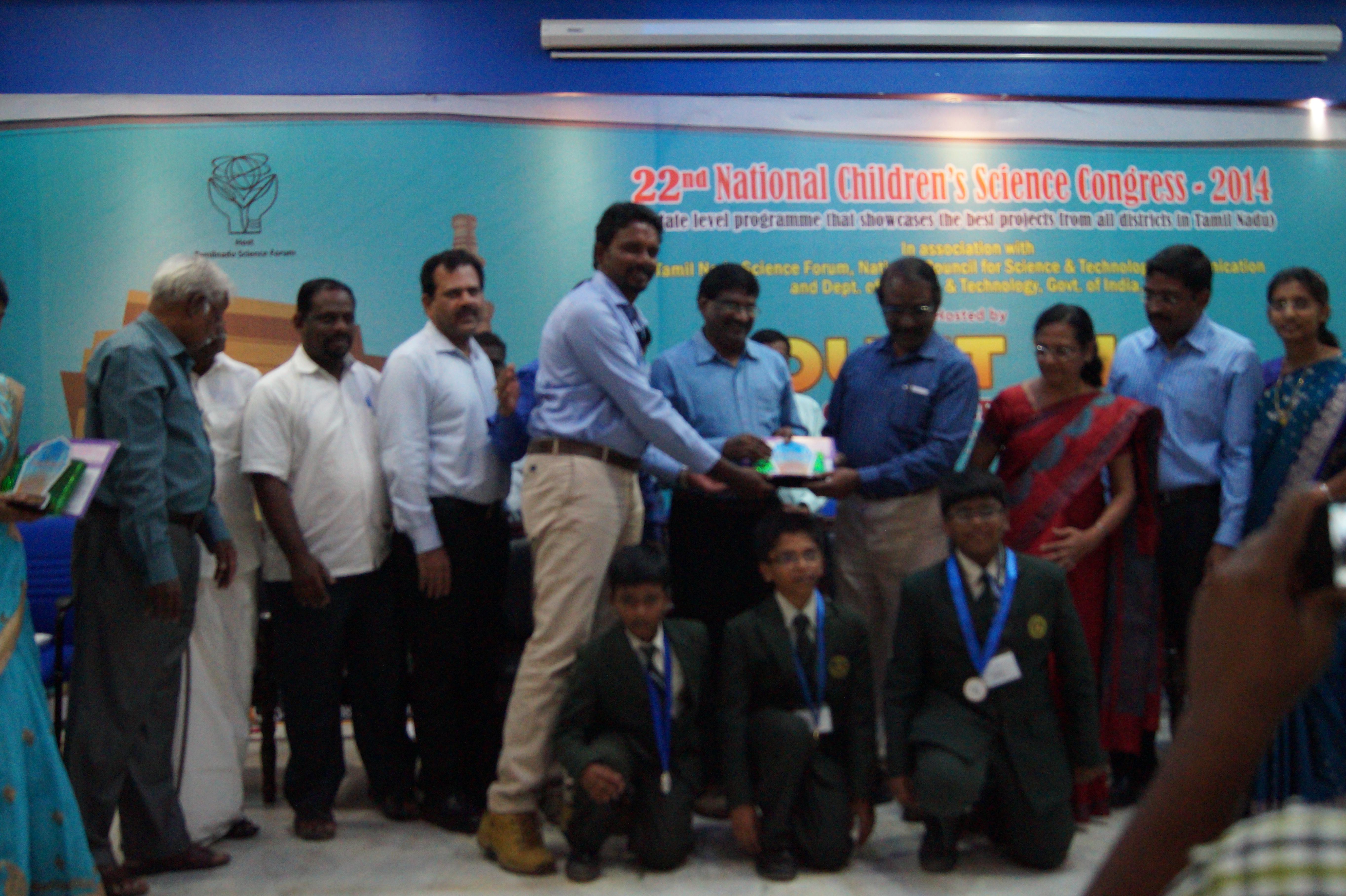 135th programme of the GNF - Students Science Club got selected National Level 
