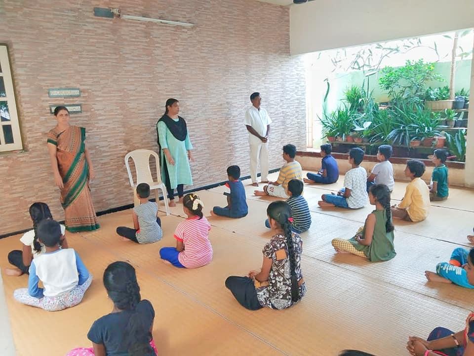 546th Programe of GNF - Yoga Training 